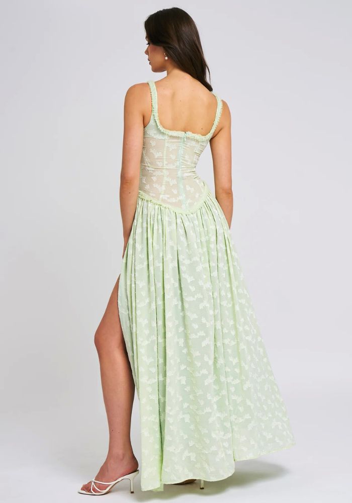 Jugendweihe kleider grun elegant