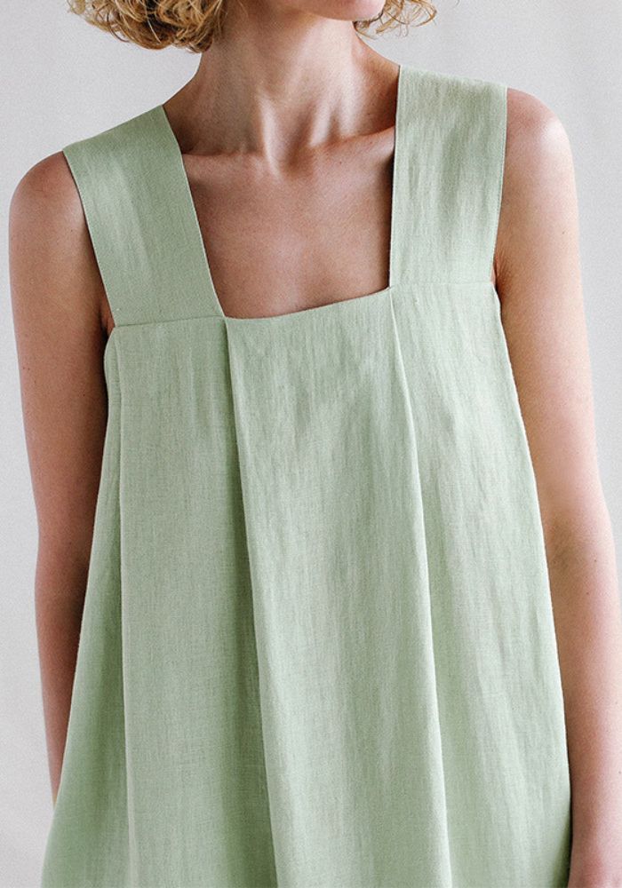 Kleid jugendweihe mutter leinen lang